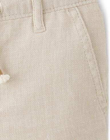Gymboree boys And Toddler Linen Chino Shorts in Kuwait