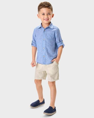 Gymboree boys And Toddler Linen Chino Shorts in Kuwait