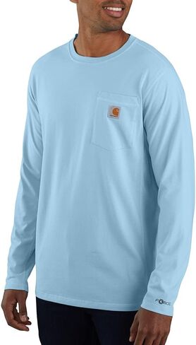 قوة Carhartt Men Roaming Fit Midweight Long Sleeve Pocket T-Shirt in Kuwait