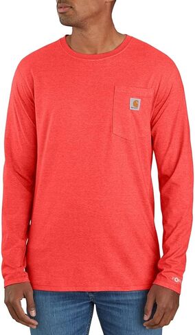 قوة Carhartt Men Roaming Fit Midweight Long Sleeve Pocket T-Shirt in Kuwait