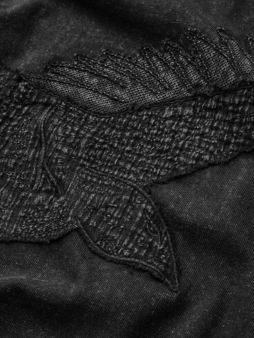 John Varvatos Men's Embroidery Bird Tee in Kuwait
