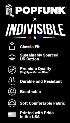 Indivisible Official Superman US Flag Paint Drip Men's Classic Ring-Spun T-Shirt in Saudi Arabia