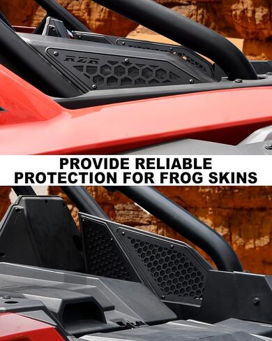 أغطية هواء الألومنيوم لأغطية Polaris RZR PRO XP/RZR Turbo R 2020-2024 الملحقات ، شوايات محرك محرك محرك محرك محرك محرك محرك محرك محرك من الجوانب المعدنية المعدنية (6pcs ، الترباس) in Saudi Arabia