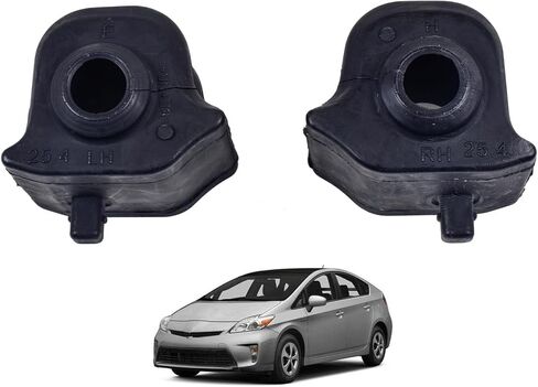 BestParts Pair Front Stabilizer Sway Bar Bushings Left and Right Compatible with Toyota Prius 2009-2015; Compatible with Prius Plug-In 2009-2015 Replace 48815-47030 48815-47020 in Saudi Arabia