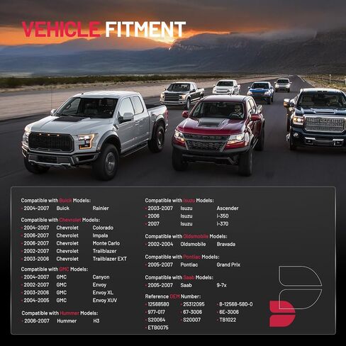 Bdfhyk Throttle Body متوافق مع Chevy متوافق مع سيارات GMC يحل محل 12568580 25312095 8-12568-580-0 977-017 67-3006 6E-3006 S20064 S20007 TB1022 ETB0075 in Saudi Arabia