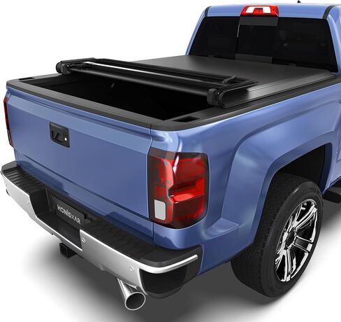 تغطية Tonneau الرباعية ذات الرباعية الناعمة الملائمة لـ Chevy Silverado/GMC Sierra 1500 (2019 Legacy/Ltd. in Kuwait