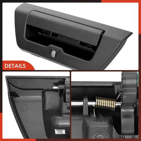 مقبض الباب الخلفي A-premium مع ثقب الكاميرا متوافق مع Ford F-150 F150 2015 2016 2017 2018 ، مقبض Liftgate Latch ، الأسود المحكم ، استبدال# fl3z9943400aaa in Saudi Arabia