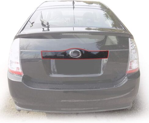 Grand Orange الخلفية الخلفية الخلفية الخارجي مقبض الباب الخلفي متوافق مع Toyota Prius 2004 2005 2006 2007 2008 2009 Liftgate Tailgate Handle Trim Chrome Silver in Saudi Arabia