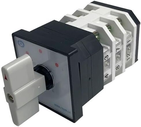مفتاح CAM LW12-16/3 Rotary Changeover 12 Terminals 3 مواقف التشغيل On-On DIY استخدام الطاقة المزدوجة للسيطرة على محرك 5.5 كيلو وات حمولين in Saudi Arabia