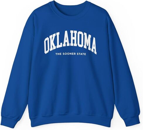 Oklahoma Adult Unisex Crewneck Sweatshirt in Kuwait