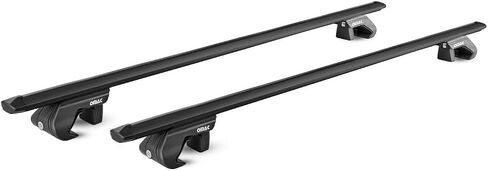 Omac Roof Rack Cross Bars حامل أمتعة لسوبارو كروس تريك 2018-2024 ألو بلاك 2x in Kuwait