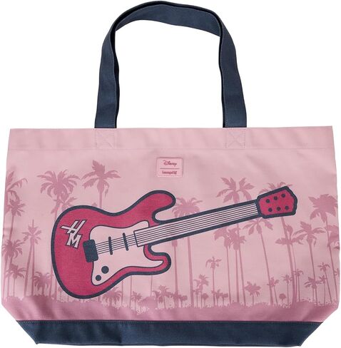 Loungefly Disney Hannah Montana Guitar Canvas Tote Bag in Saudi Arabia