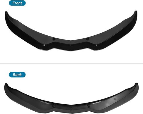 ZXMOTO الأمامي الوفير الشفاه SPOILER SPLITER BODY KIT ABS FIT لشيفروليه CORVETTE C7 Z06 المرحلة 3 2014 2015 2017 2017 2018 2019 Glossy Black in Saudi Arabia