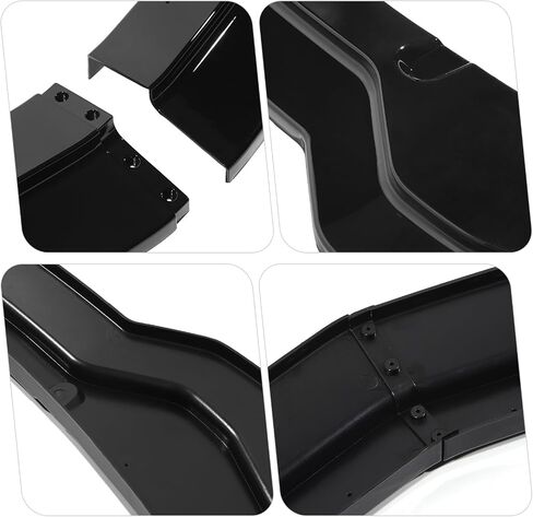 ZXMOTO الأمامي الوفير الشفاه SPOILER SPLITER BODY KIT ABS FIT لشيفروليه CORVETTE C7 Z06 المرحلة 3 2014 2015 2017 2017 2018 2019 Glossy Black in Saudi Arabia