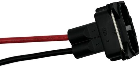 Radiator Fan Motor Connector F8RZ-8C607-GC, S-827 - Compatible with 1995-2000 Ford Contour, 2000-2010 Focus, 2005-2006 GT; 1999-2002 Mercury Cougar, 1995-2000 Mystique LJQ in Saudi Arabia