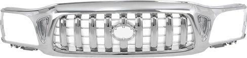 Garage-Pro Grille Assembly Compatible with 2001-2004 Toyota Tacoma Chrome Shell and Insert in Saudi Arabia