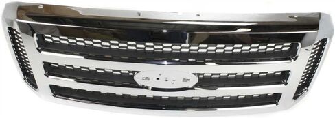 مجموعة مصبغة Evan Fischer متوافقة مع 2005-2007 Ford F-250 F-350 F-450 F-550 Super Duty ، Chrome Shell ، ملحق رمادي مطلي in Saudi Arabia