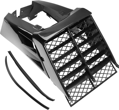 White Plastic Gas Tank Side Covers and Grill fit for Yamaha Banshee 350 YFZ350 1987-2006 2GU-21711-A0-00 in Saudi Arabia