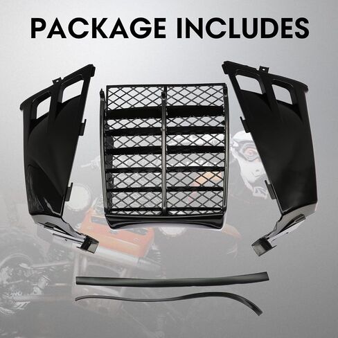 White Plastic Gas Tank Side Covers and Grill fit for Yamaha Banshee 350 YFZ350 1987-2006 2GU-21711-A0-00 in Saudi Arabia