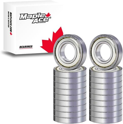 MAPLE ACE 6206-ZZ Ball Bearing Premium Metal Shielded 30x62x16mm (10Pcs) in Saudi Arabia