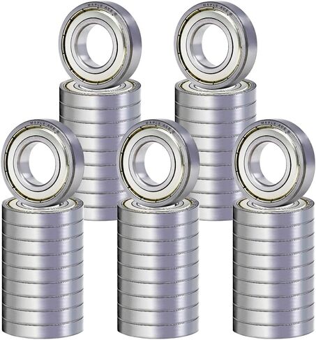 MAPLE ACE 6206-ZZ Ball Bearing Premium Metal Shielded 30x62x16mm (10Pcs) in Saudi Arabia