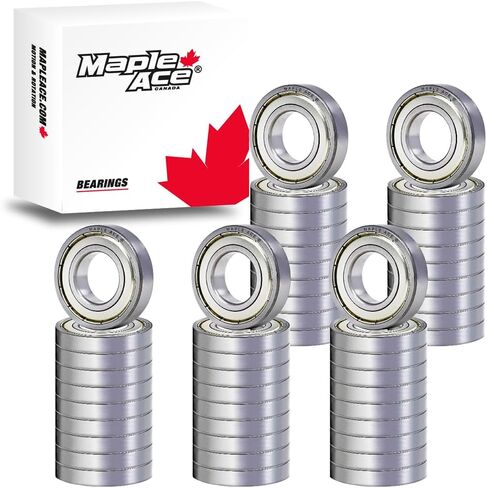 MAPLE ACE 6206-ZZ Ball Bearing Premium Metal Shielded 30x62x16mm (10Pcs) in Saudi Arabia