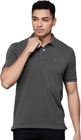 Men’s Polo Shirt – 100% Cotton, Bio-Wash, Short Sleeve T-Shirt for Casual Wear, Comfort Fit in Multiple Colors in Saudi Arabia