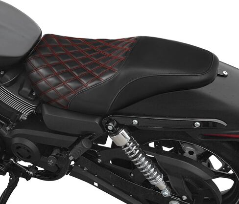 TCMT DRIVER STEANGER PACTENT FIT مع Harley Davidson Street 500 750 XG500 XG750 2015-2020 (Black) in Saudi Arabia