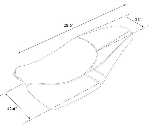 TCMT DRIVER STEANGER PACTENT FIT مع Harley Davidson Street 500 750 XG500 XG750 2015-2020 (Black) in Saudi Arabia
