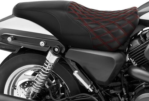 TCMT DRIVER STEANGER PACTENT FIT مع Harley Davidson Street 500 750 XG500 XG750 2015-2020 (Black) in Saudi Arabia