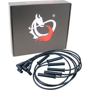 DRAGON FIRE PERFORMANCE Direct Fit OEM Replacement Spark Plug Wire Set Compatible With 1999-2005 Chevy Buick Oldsmobile Pontiac Impala Malibu Century Alero 3.1L 3.4L V6 Oem Fit PWJ279-OES in Saudi Arabia