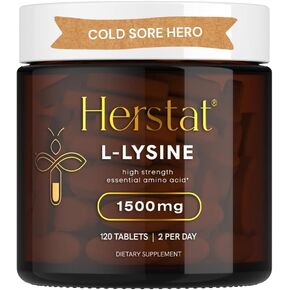 L-Lysine 1500mg | حمض الأميني الأساسي في فاعلية عالية ، أقراص خضار ، 120C in Kuwait