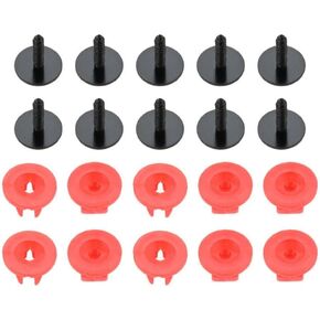 20 Pieces Universal Car Engine Undertray Cover Clips and Fasteners for Various Models Compatible with C-Max S-Max in Saudi Arabia