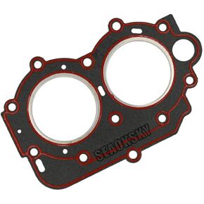 Cylinder Head Gasket 63V-11181 Compatible With Outboard Engine 9.9HP 15HP 18 2 Stroke Models 63V-11181-A1(Black) in Saudi Arabia