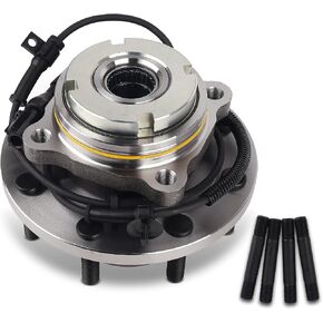 Autoround 515025 4x4 محور العجلة الأمامية واستبدال مجموعة المحمل لـ 1999-2004 Ford F-250 F-350 F-450 F-550 Super Duty 8 العروة DRW مع ABS in Kuwait