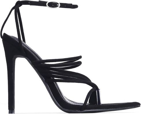 Cape Robbin Marshmallow Sexy Stiletto High Cheels for Women ، وأشار Strapp in Saudi Arabia