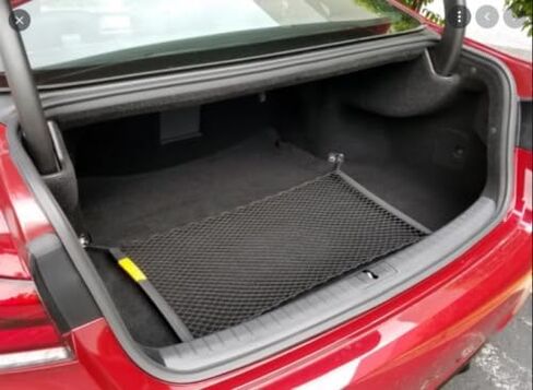 Trunk Organizer Cargo Net for Genesis G70 G80 G90 2017-2025 – Floor Style Cargo Net for Sedan – Premium Mesh Car Trunk Organizer Vehicle Carrier Storage – Compatible with G70 G80 G90 in Saudi Arabia