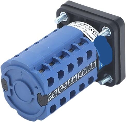 1pcs SZW26/LW26-20 5 Poles 20 Terminals 20A 660V 64X64/48X48 mm Control Circuit Knob Selection Cam Rotary Changeover Switch(0-9.5 64X64mm) in Kuwait