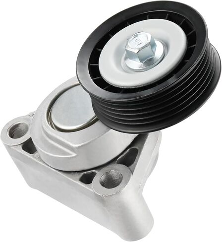 Belt Tensioner Assembly with Pulley Fit for Dodge Avenger Challenger Charger Durango Ram 1500/2500/3500/4500 Fit for Chrysler 300 Aspen Town & Country, Replace# 4861660AA in Kuwait