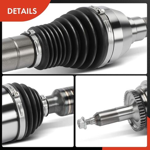 A-Premium CV Axle Shaft Assembly High Articulation Off Road - Compatible with Ford F150 2015-2020, Expedition & Lincoln Navigator 2018-2021 - Front Left Driver Side, for Lifted or Stock Suspensions in Saudi Arabia