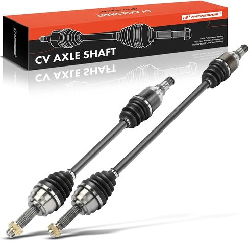 A-Premium Pair (2) Front CV Axle Shaft Assembly Compatible with Mitsubishi Mirage 2014-2015 2017-2022, Mirage G4 2017-2022, 1.2L, Automatic CVT Transmission, Driver and Passenger Side in Saudi Arabia