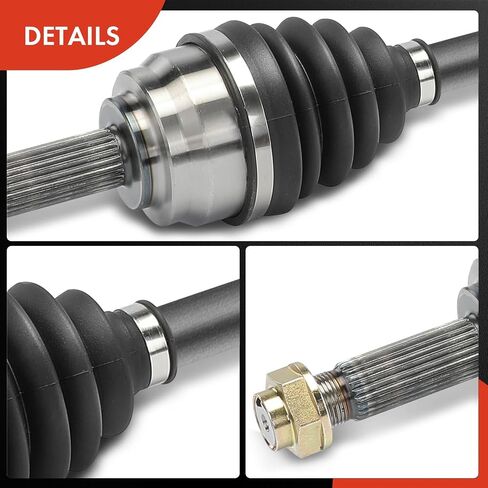 A-Premium Pair (2) Front CV Axle Shaft Assembly Compatible with Mitsubishi Mirage 2014-2015 2017-2022, Mirage G4 2017-2022, 1.2L, Automatic CVT Transmission, Driver and Passenger Side in Saudi Arabia