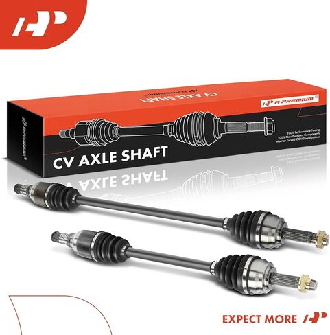 A-Premium Pair (2) Front CV Axle Shaft Assembly Compatible with Mitsubishi Mirage 2014-2015 2017-2022, Mirage G4 2017-2022, 1.2L, Automatic CVT Transmission, Driver and Passenger Side in Saudi Arabia