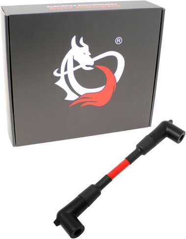 AIP Electronics Dragon Fire High Performance Marine 6 "10mm Low Ohm 600 F Factory Fit Spark Slug Wire لجونسون Evinrude Outboard OEM Fit PWJ205 in Saudi Arabia