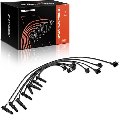 A-Premium Ignition Sclow Slug Slips مجموعة من 8 متوافقة مع Ford Crown Victoria 1992-1993 & Lincoln Town Car 1991-1993 & Mercury Grand Marquis 1992-1993 ، 4.6L ، استبدل# F1PZ12259A in Saudi Arabia
