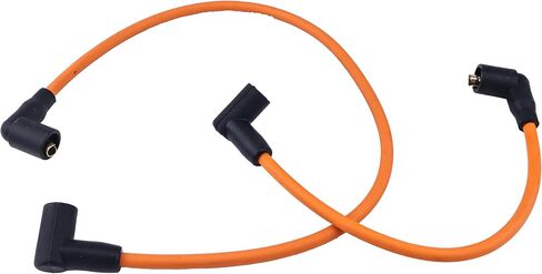 2PCS Spark Plug Wires HE167-1602 Compatible with JD 316 318 420 ONAN P216 P218 P220 P224, 90 Degree Coil Ends in Saudi Arabia