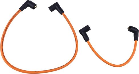 2PCS Spark Plug Wires HE167-1602 Compatible with JD 316 318 420 ONAN P216 P218 P220 P224, 90 Degree Coil Ends in Saudi Arabia