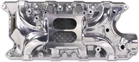 8124 7121 Low Rise Intake Manifold Aluminum Dual Plane Compatible with Ford Small Block Windsor 1962-2001 SBF 260 289 302W V8 RPM Idle-6,500 Silver in Kuwait