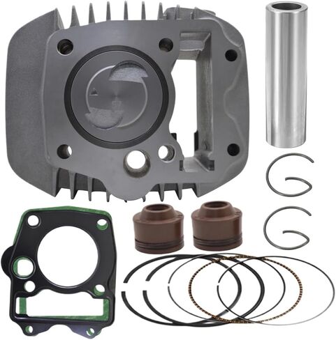 مجموعة أسطوانات الدراجات النارية لـ ANF125 KPH125 52.4 BORE 57MM 2007 2008 2014 2016 (52.4 DIAMETER) in Kuwait