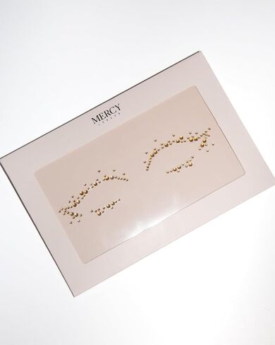Cat Eye Crystal Eye Jewels by Mercy London Beauty Costume Accessories Face Gems Jewels All in One Stick On Sticker in Saudi Arabia